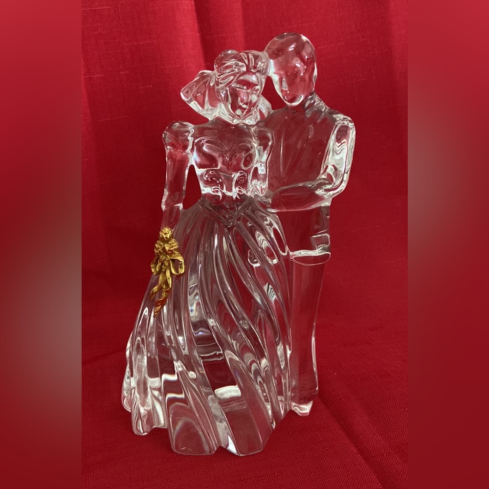 Lenox Fine Crystal Bride and Groom Figurine